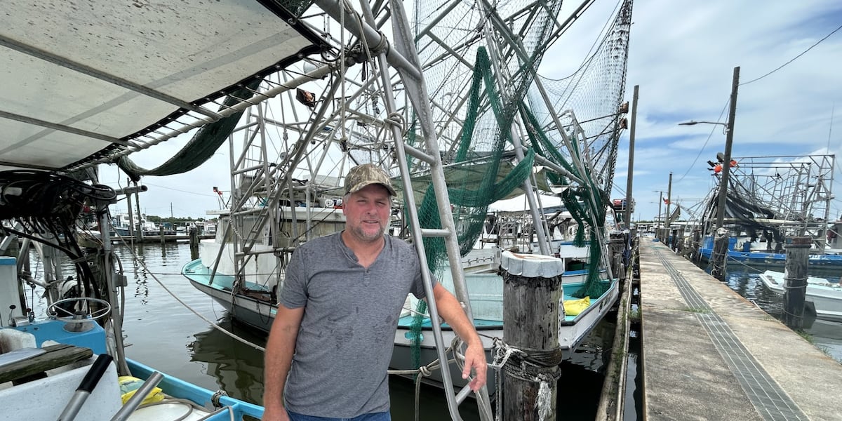 Louisiana shrimpers hope Trump tariffs on India can help their struggling industry