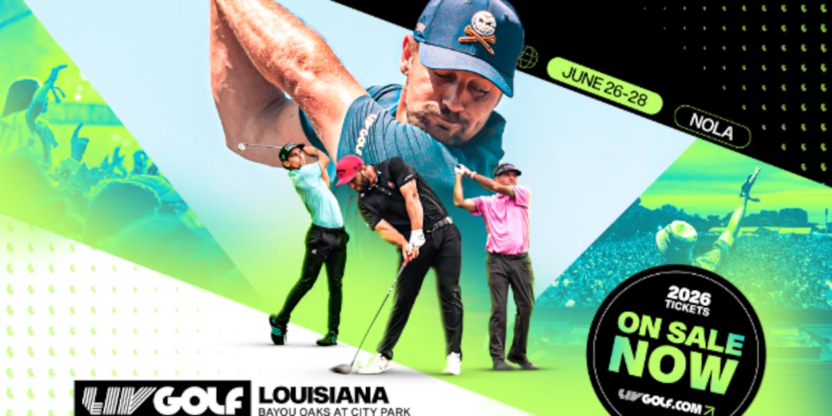 Louisiana to pay $5 million as host fee to Saudi-backed LIV Golf