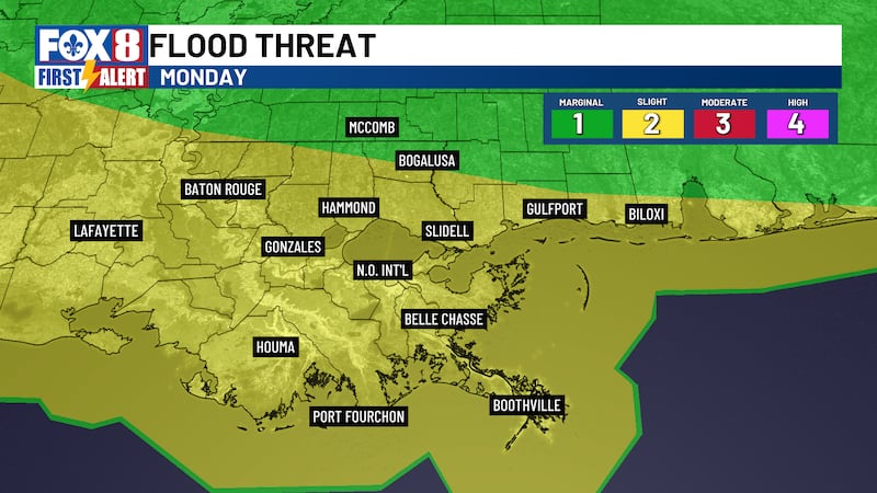 Weather prediction center excessive rainfall