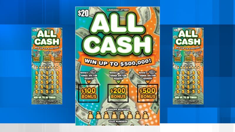 $500k scratch off sold in Houma