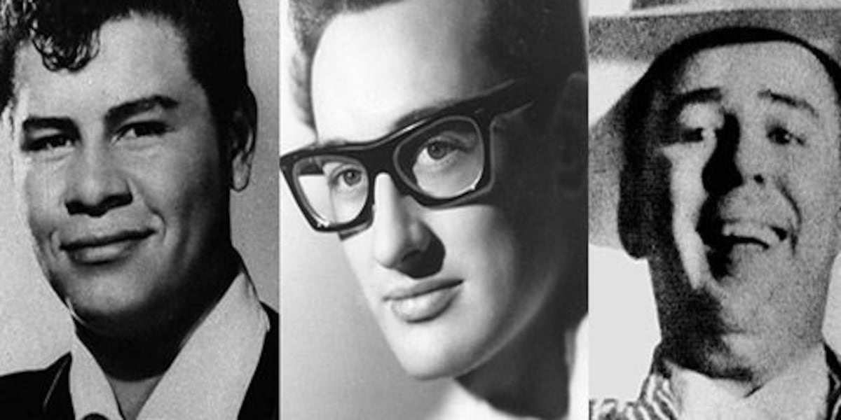 On this day: Plane crash kills Buddy Holly, Ritchie Valens, and the Big Bopper in 1959