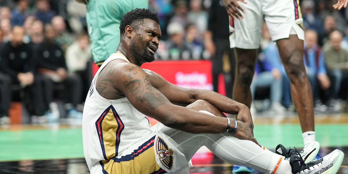 Image for Pelicans star to miss weeks with right hip injury, will be re-evaluate in 3 weeks