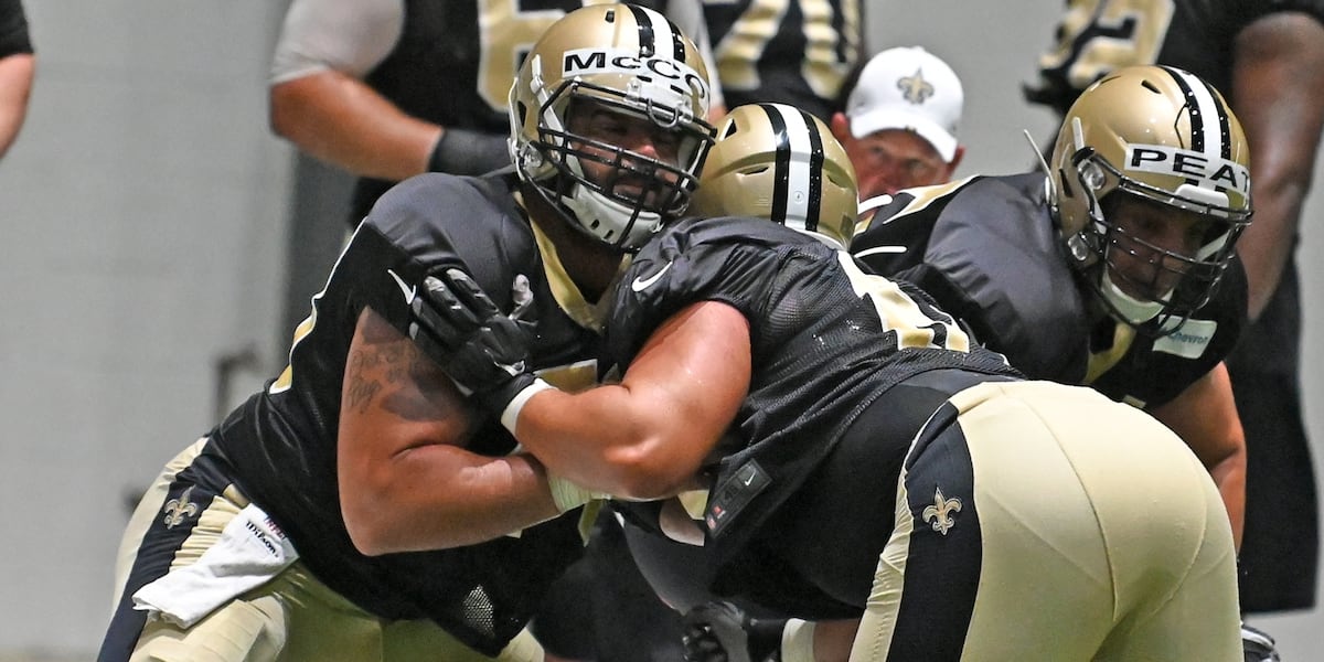 Dan Roushar Saints offensive line coach Dan Roushar talks offseason development