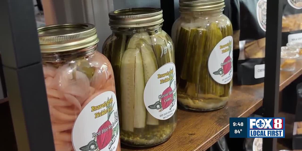 Slidell pickle company grows from personal hardship into small business