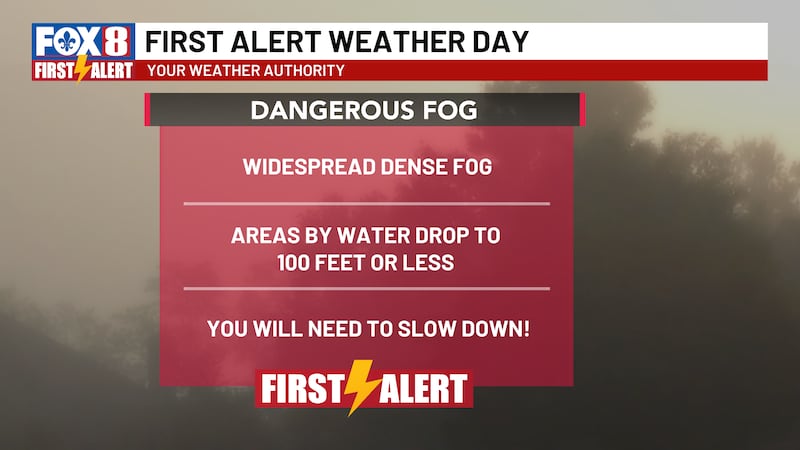 First Alert Weather Day - Dangerous Fog