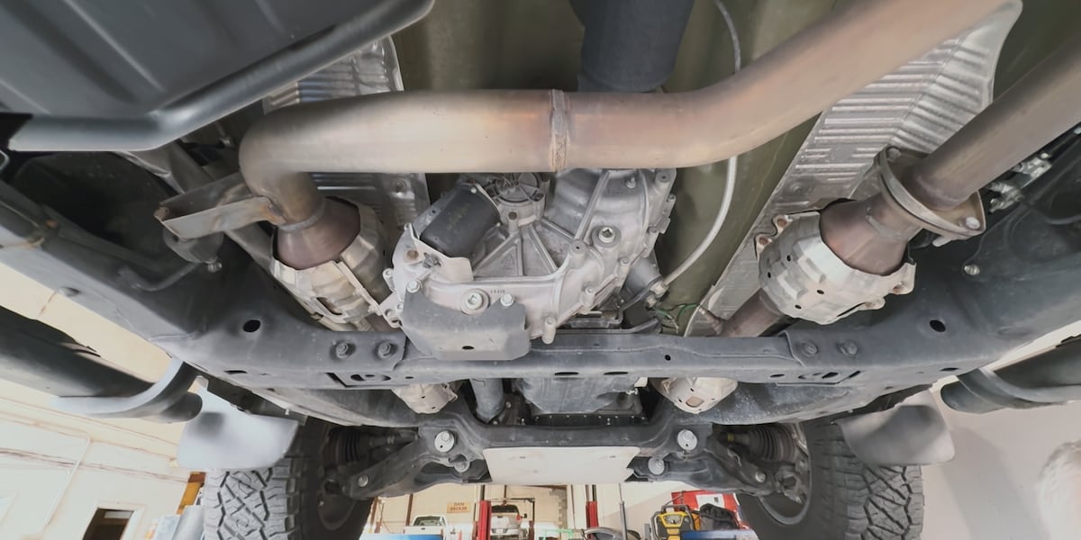 Catalytic converter thefts surge in New Orleans