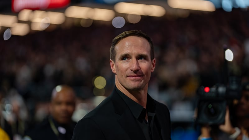 Retired Hall of Fame quarterback Drew Brees this week visited a New Orleans man in hospice...