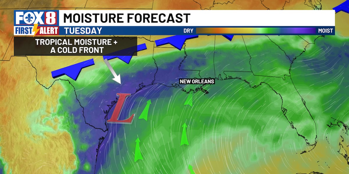 Pattern flips back stormy next week