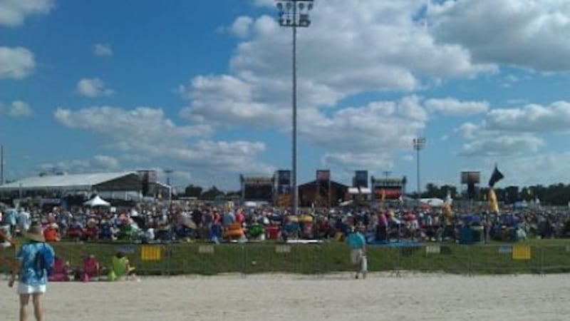 Jazz Fest 2012 at the New Orleans Fair Grounds