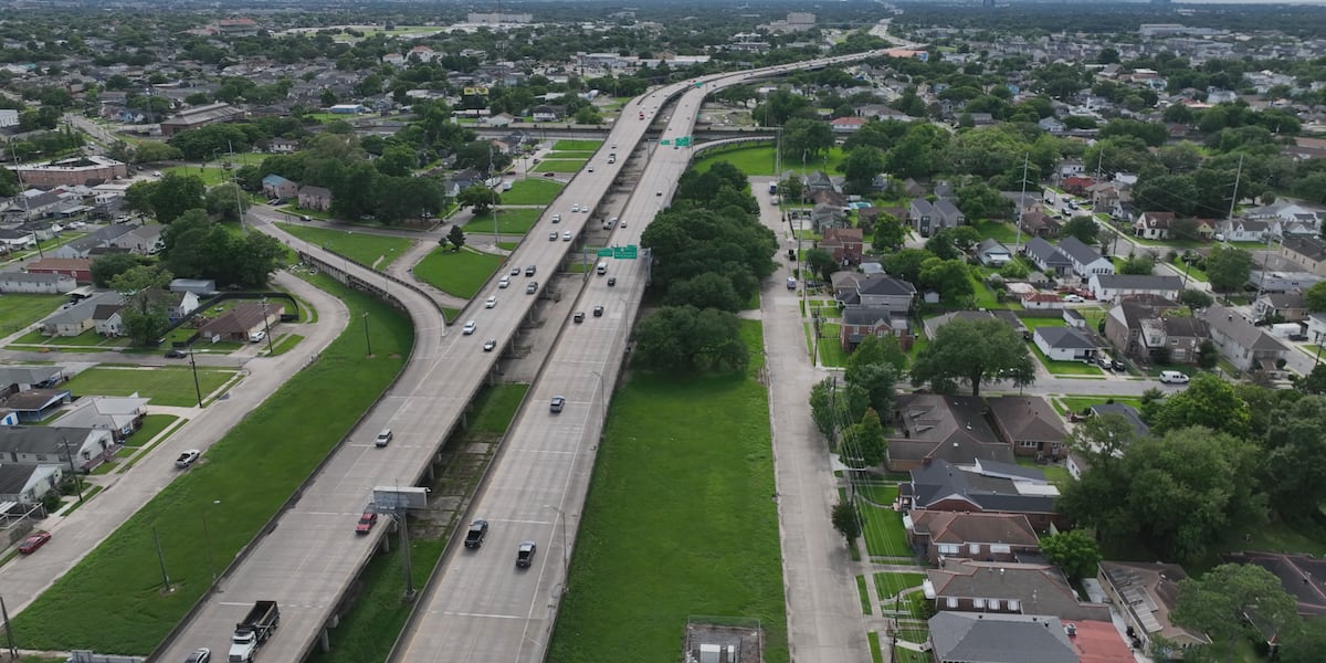 I-610 through New Orleans will shut down this weekend for repairs