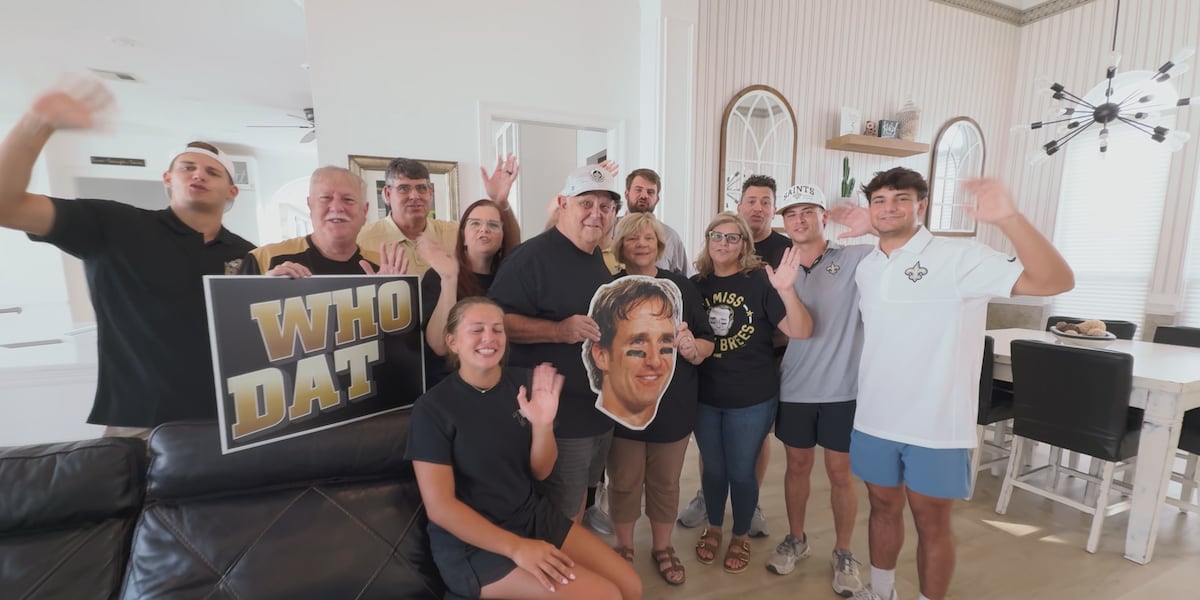 Multi-generational Saints fan family plans Hall of Fame trip