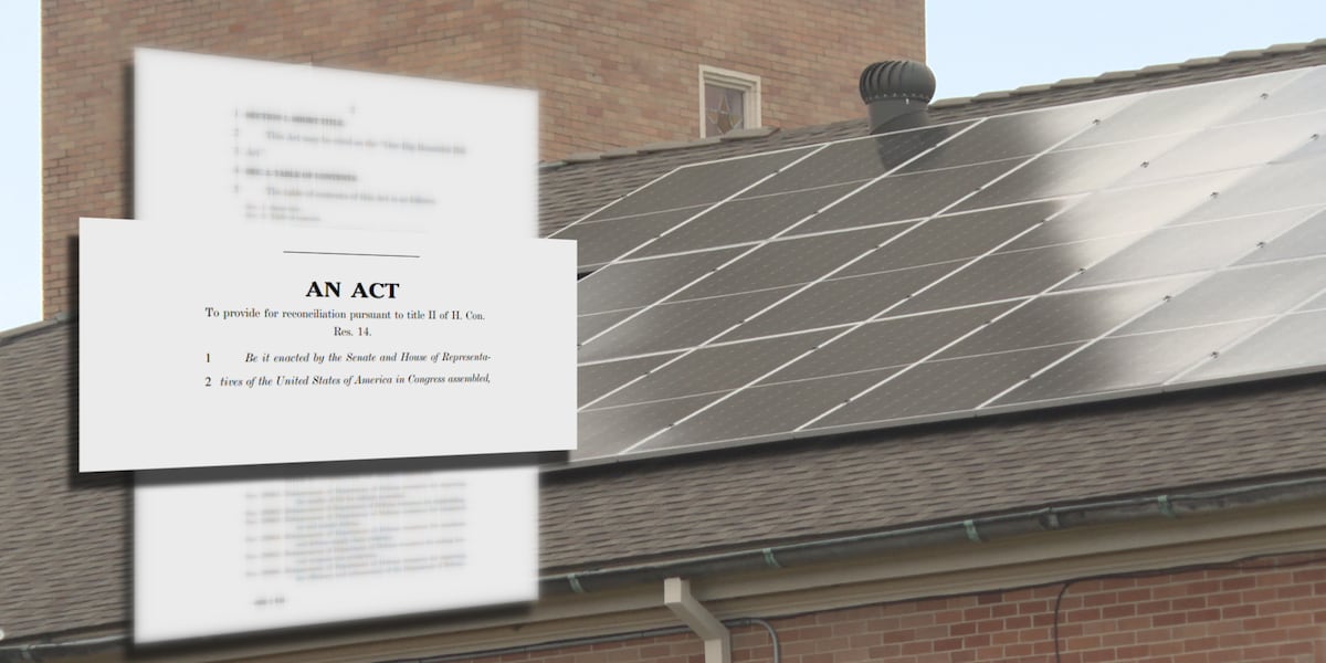 Advocates warn proposed bill to end solar tax credits would leave Louisiana vulnerable