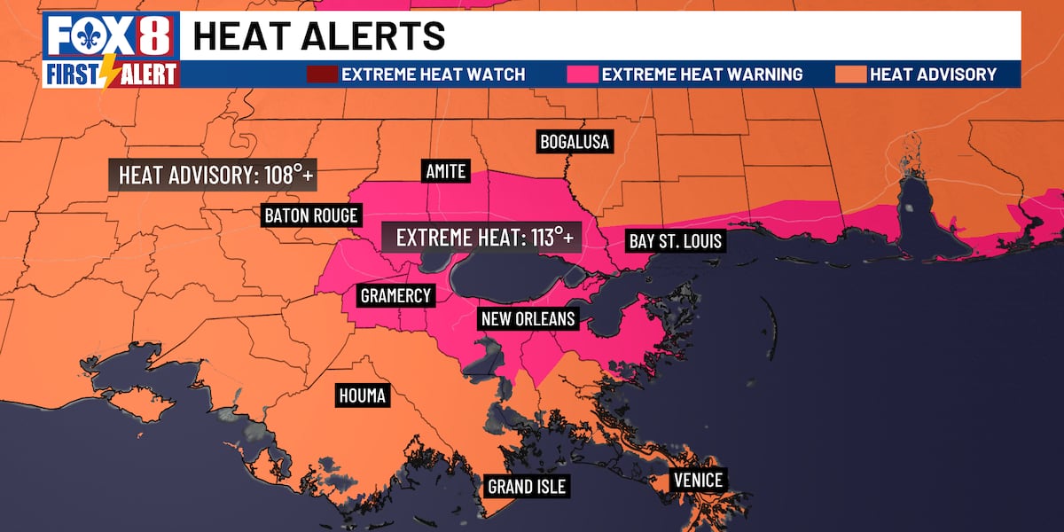 The heatwave continues with storms on the horizon