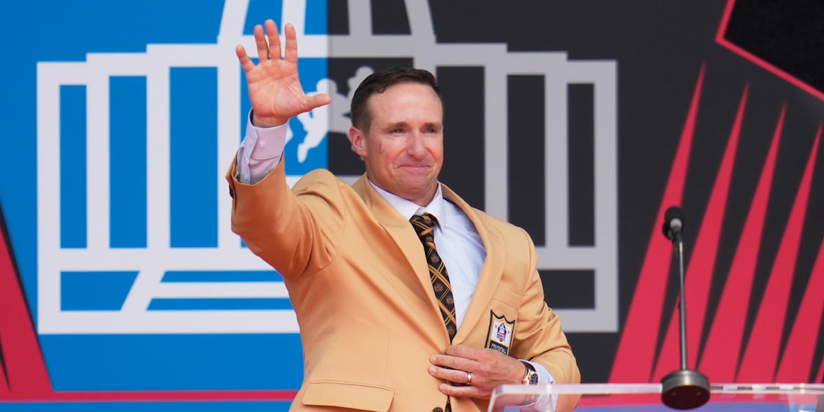 Drew Brees HOF induction