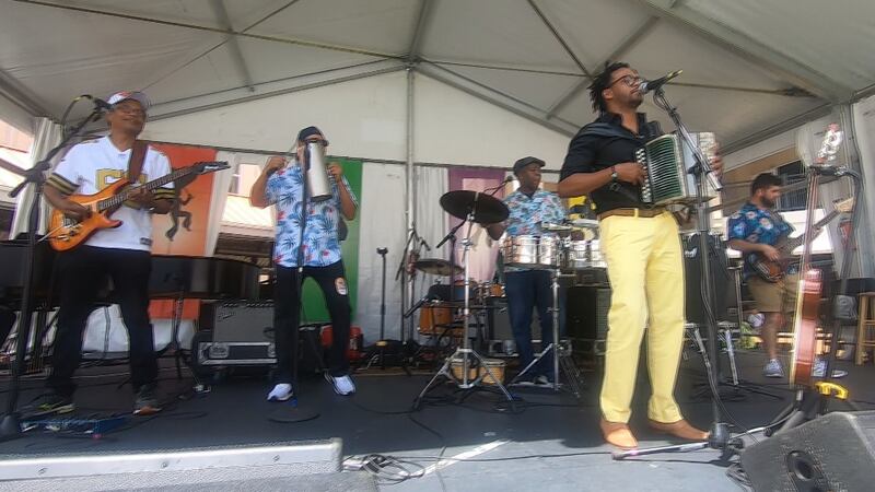 Fermín Ceballos at New Orleans Jazz & Heritage Festival