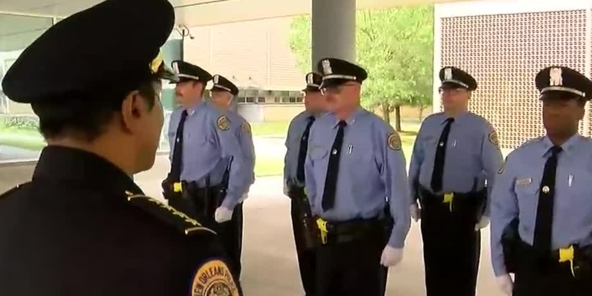 Nopd Roster NOPD graduates nearly a dozen recruits