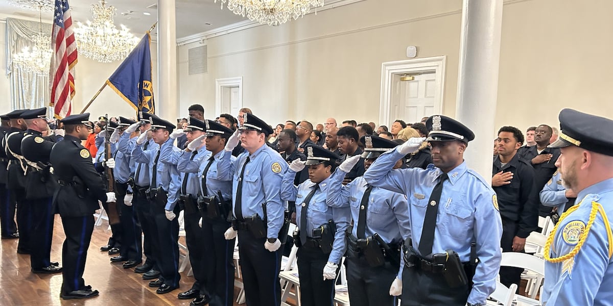 Nopd Roster NOPD’s newest members join a force making gains in public safety while ...
