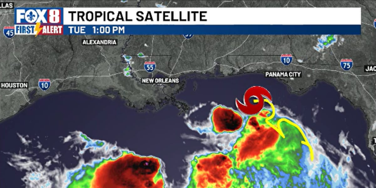 First Alert: Tropical Storm Bertha closing in on Louisiana coast
