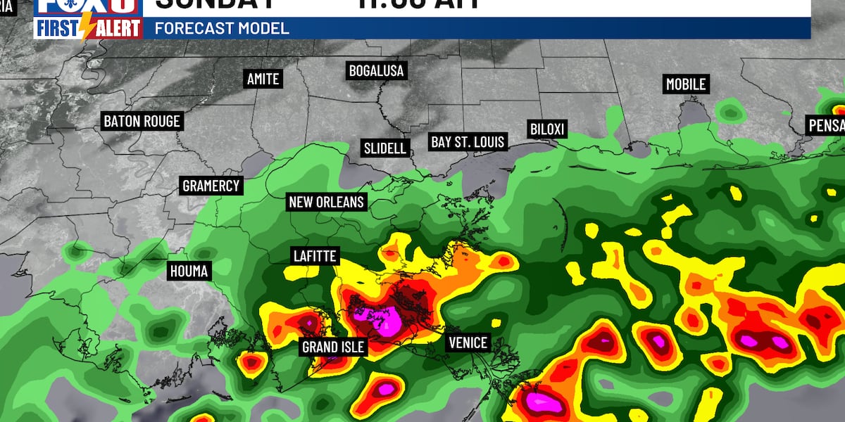 FIRST ALERT: Morning storms will bring heavy downpours before lower humidity arrives
