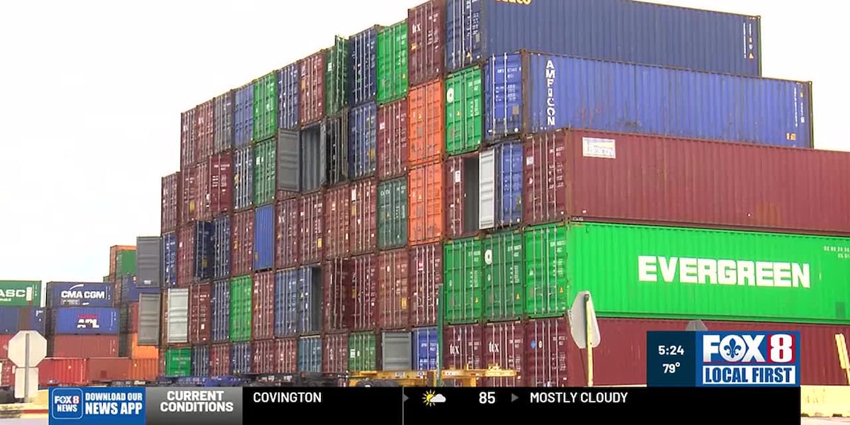 Shipping giant drops New Orleans-Asia route; economists blame tariffs