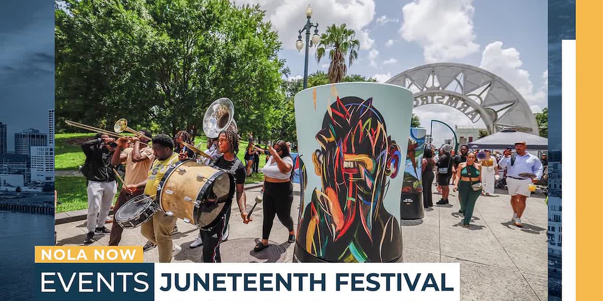 New Orleans Juneteenth Fest to celebrate black liberation, culture