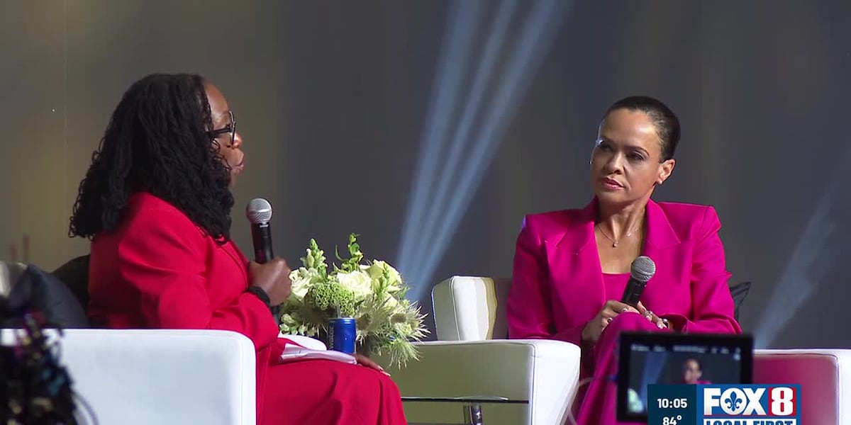 Justice Ketanji Brown Jackson invites Essence Fest crowd to visit Supreme Court in D.C.