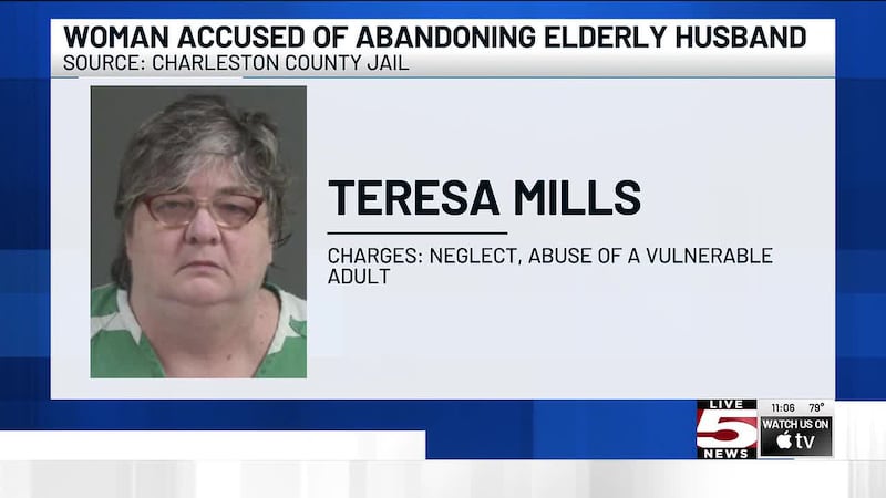 A North Charleston woman is facing charges for allegedly neglecting to care for her husband...