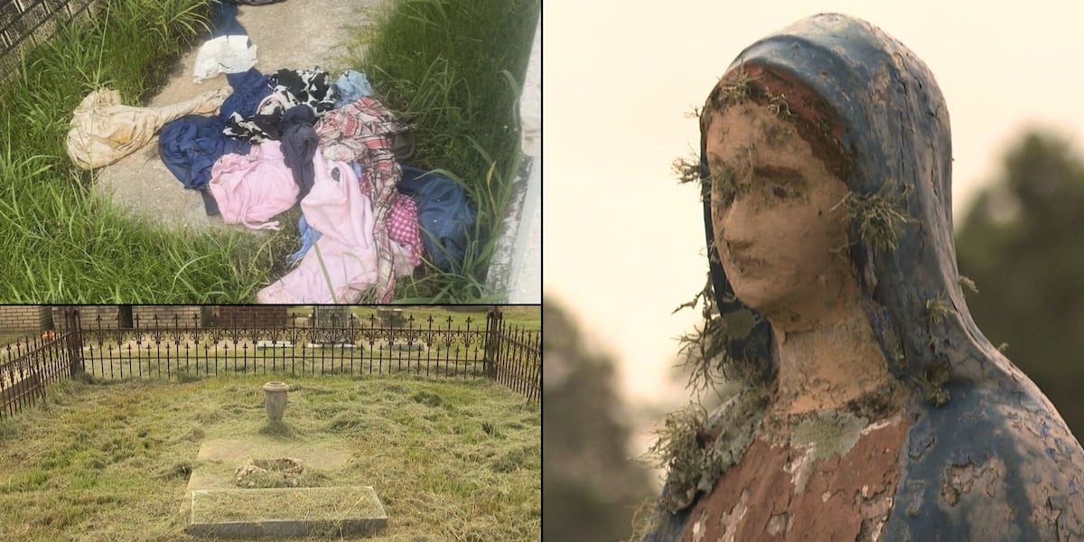 Diocese responds to Avoyelles Parish cemetery left in disarray