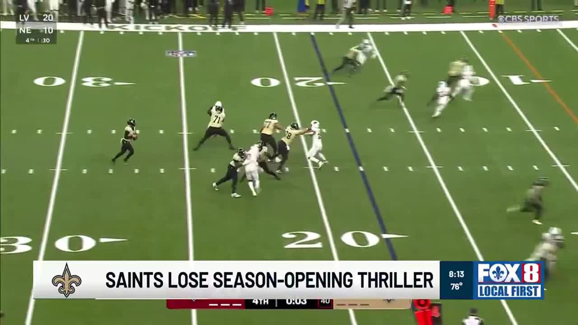 Kellen Moore shows promise in Saints head coaching debut