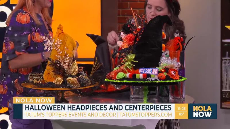Emily Tatum with Tatums Toppers Events and Decor, shows us how to create a witch hat...