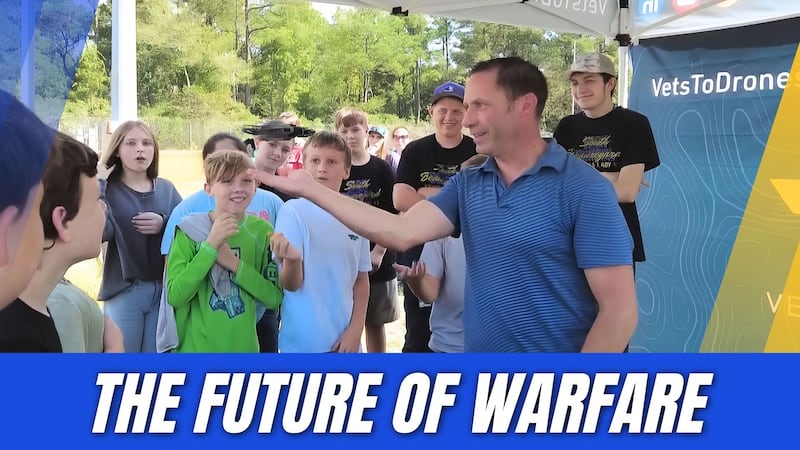 A drone expo is underway at Fort Polk, showcasing the future of warfare as ground troops enter...