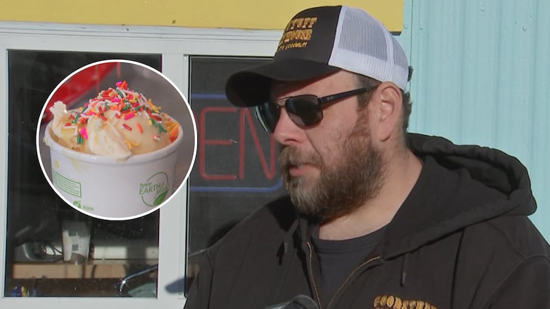 A social media post from the owner of a Massachusetts ice cream shop has gone viral. (Source:...