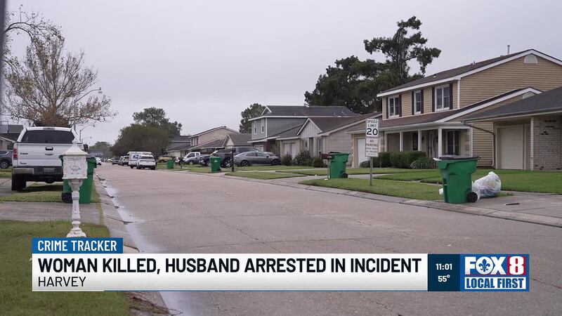 Man booked with manslaughter after wife fatally shot outside Harvey home
